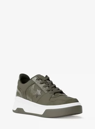 Lexi utsmyckad sneaker i blandteknik