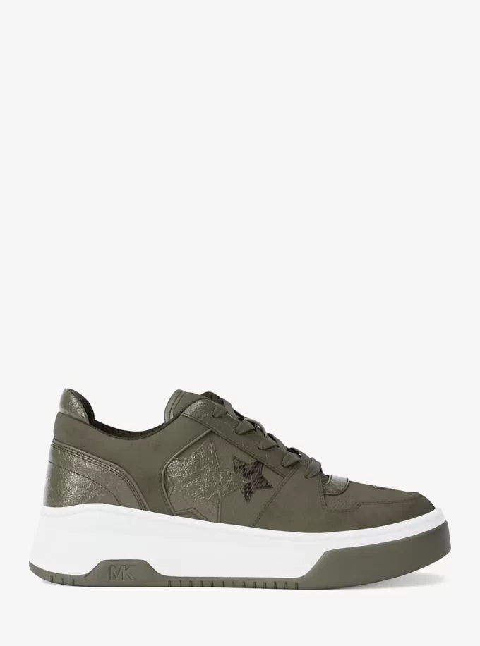 Lexi utsmyckad sneaker i blandteknik