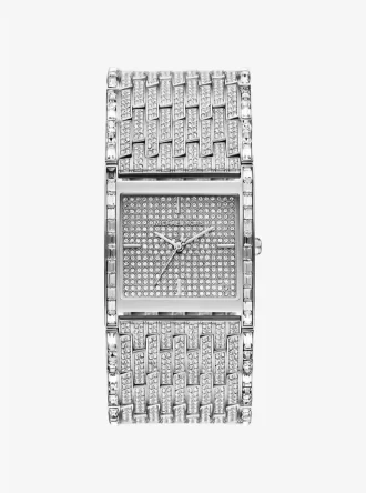 Limited Edition Georgie Pavé Silverfärgad klocka