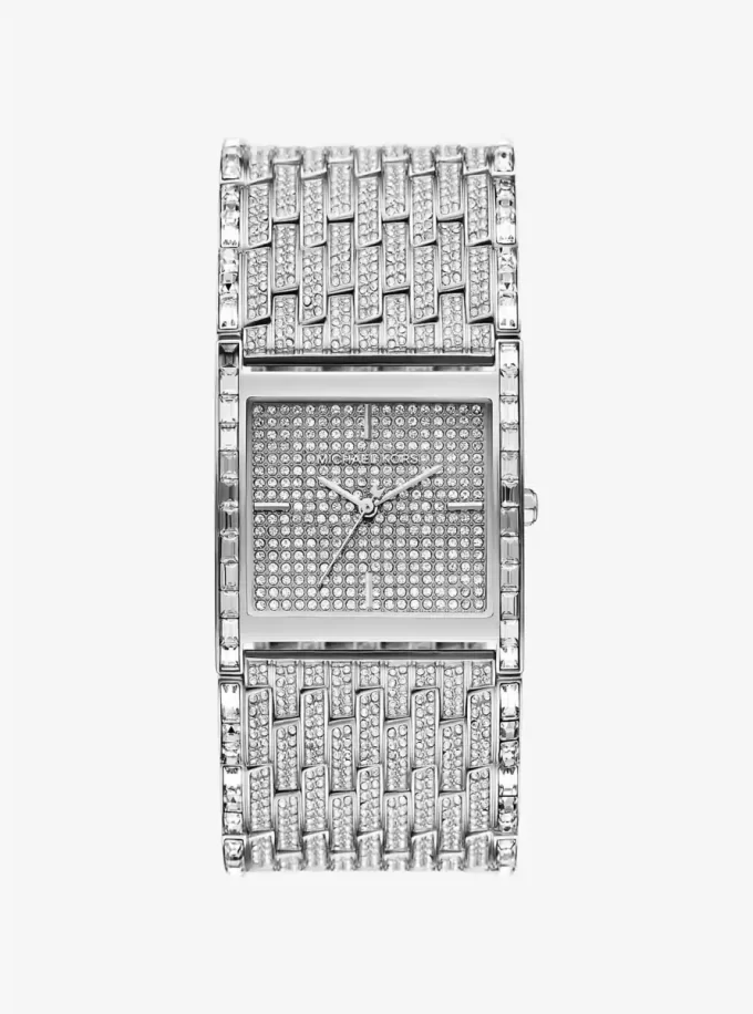Limited Edition Georgie Pavé Silverfärgad klocka