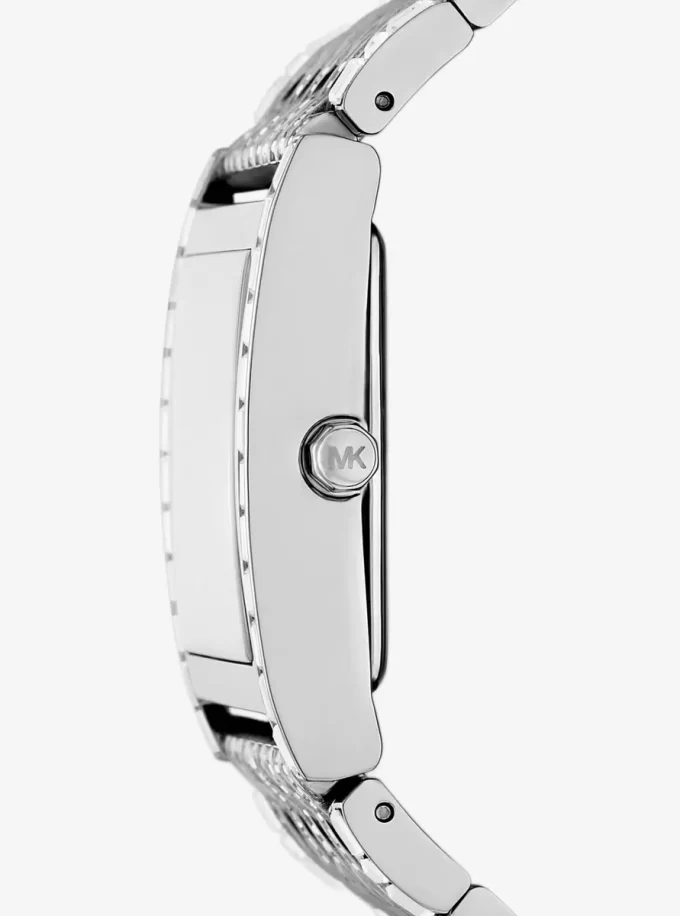 Limited Edition Georgie Pavé Silverfärgad klocka