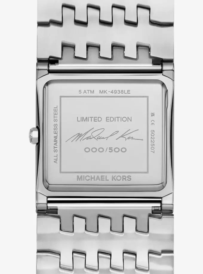 Limited Edition Georgie Pavé Silverfärgad klocka