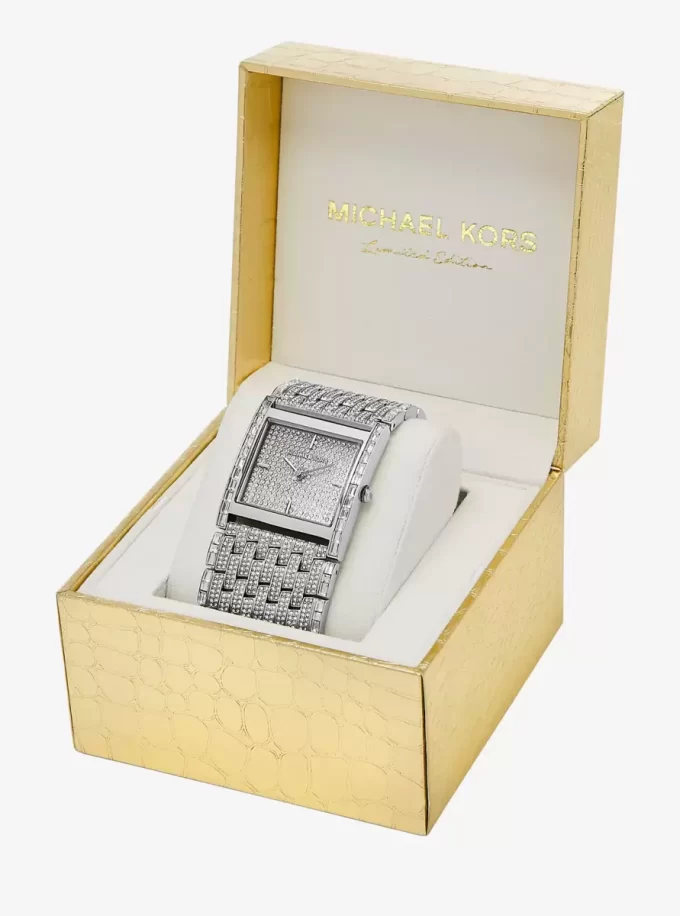 Limited Edition Georgie Pavé Silverfärgad klocka