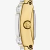 Limited Edition Mini Darrington Pavé Bezel guldfärgad klocka