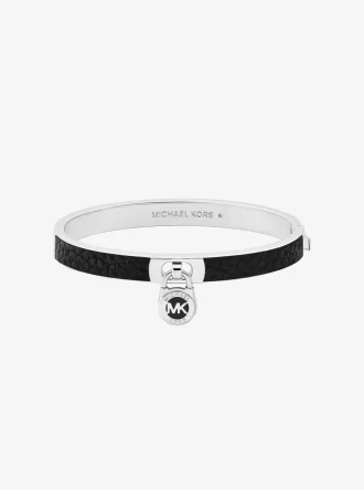 Lock Charm Läderarmband