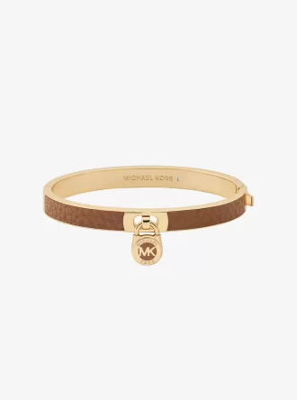 Lock Charm Läderarmband