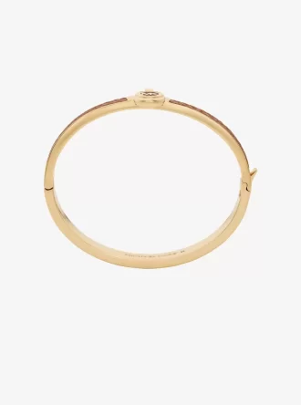 Lock Charm Läderarmband