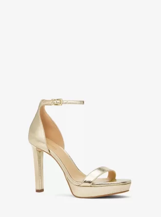 Margot Metallic Platåsandaler