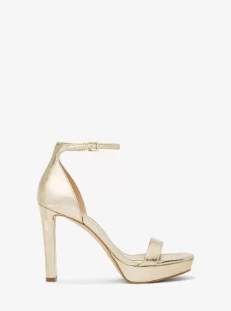 Margot Metallic Platåsandaler