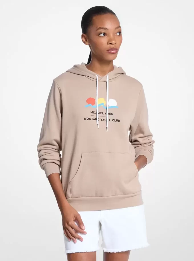 Michael Kors x Montauk Yacht Club bomullshuvtröja