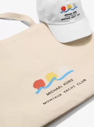 Michael Kors x Montauk Yacht Club bomullstygväska