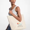 Michael Kors x Montauk Yacht Club bomullstygväska