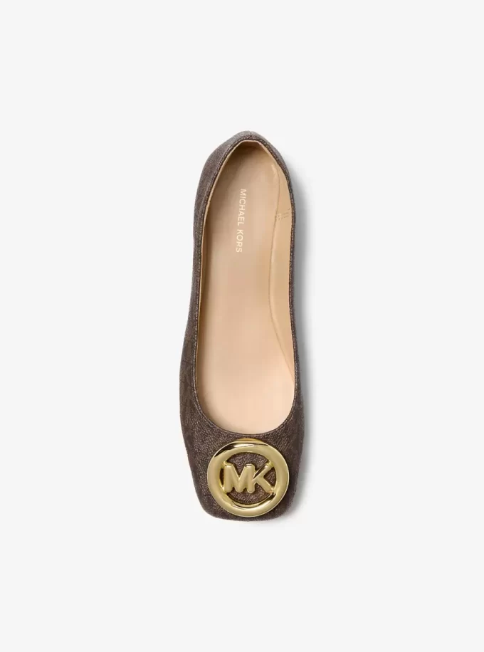 Milan Signature Logo Ballerinaskor