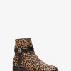Mindy Leopardmönstrade Vadhårsstövlar
