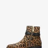 Mindy Leopardmönstrade Vadhårsstövlar