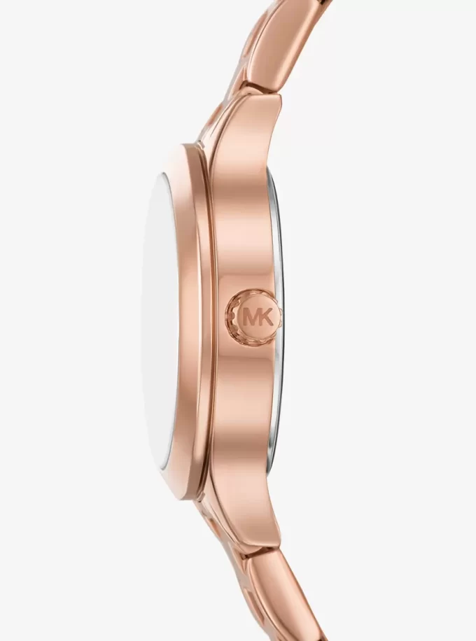 Mini Aspyn Pavé roséguldfärgad klocka