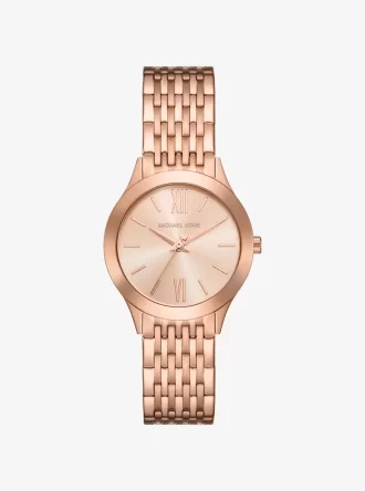 Mini Aspyn roséguldfärgad klocka
