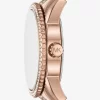 Mini Bryant Pavé-logotyp i roséguld Mini Bryant Pavé-logotyp i roséguld