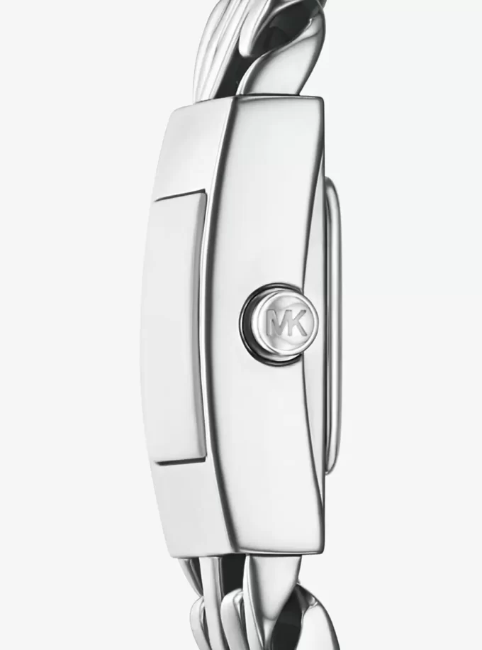 Mini Darrington Silverfärgad Kedjelänksklocka