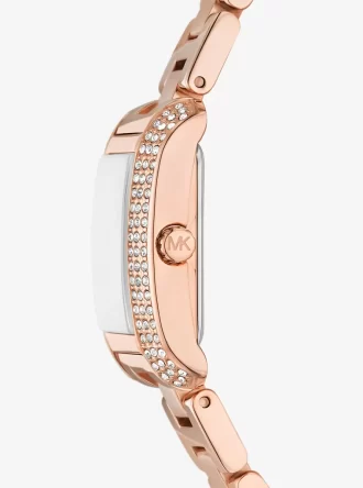 Mini Emery Pavé roséguldfärgad klocka