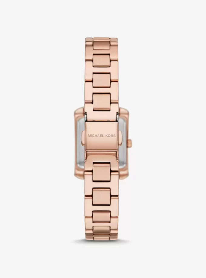 Mini Emery Pavé roséguldfärgad klocka
