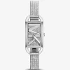 Mini Empire Pavé armbandsklocka i silverton