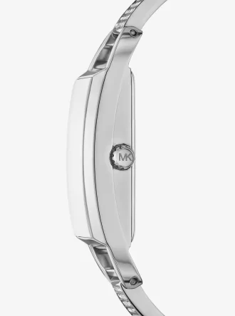 Mini Empire Pavé armbandsklocka i silverton