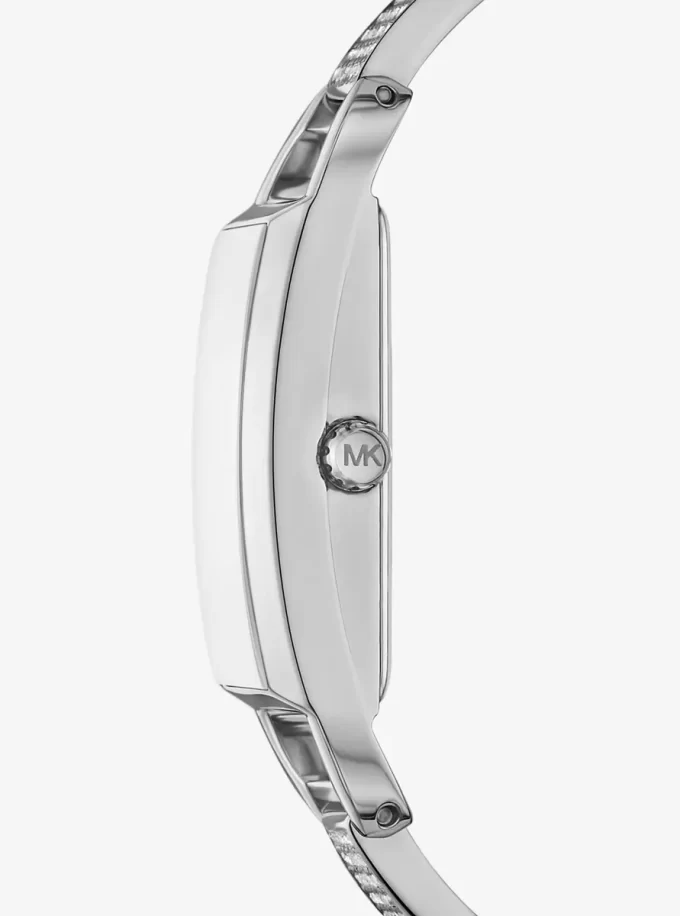 Mini Empire Pavé armbandsklocka i silverton