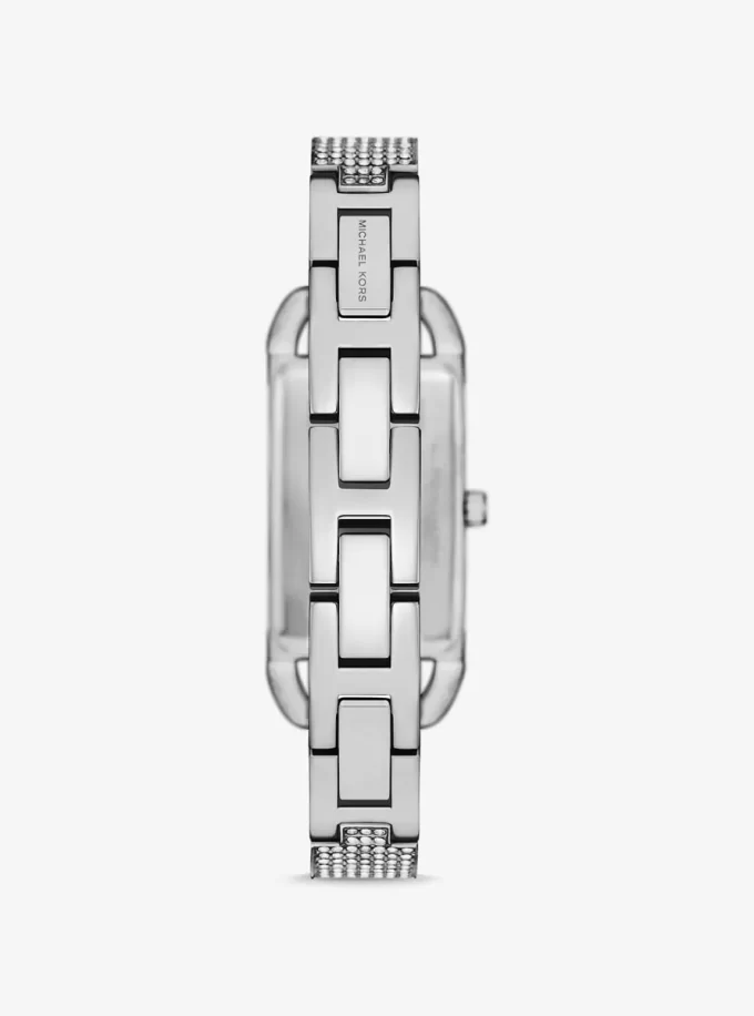 Mini Empire Pavé armbandsklocka i silverton