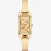 Mini Empire Pavé guldfärgad armbandsklocka