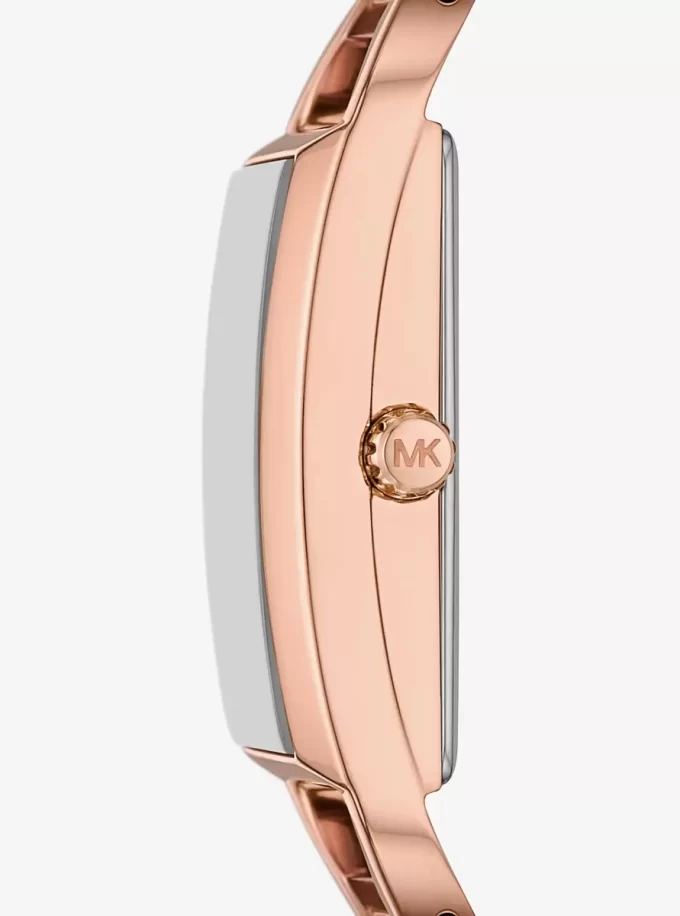 Mini Empire Pavé roséguldfärgad armbandsklocka