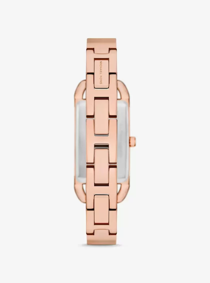 Mini Empire Pavé roséguldfärgad armbandsklocka