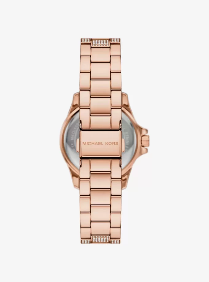 Mini Everest Pavé roséguldfärgad klocka Mini Everest Pavé roséguldfärgad klocka