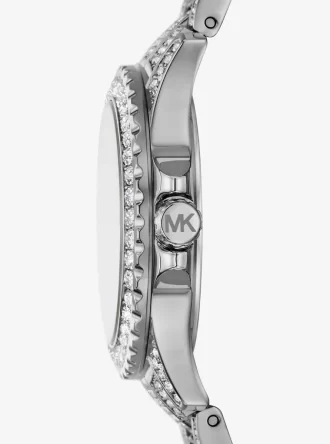 Mini Everest Pavé Silverfärgad Klocka