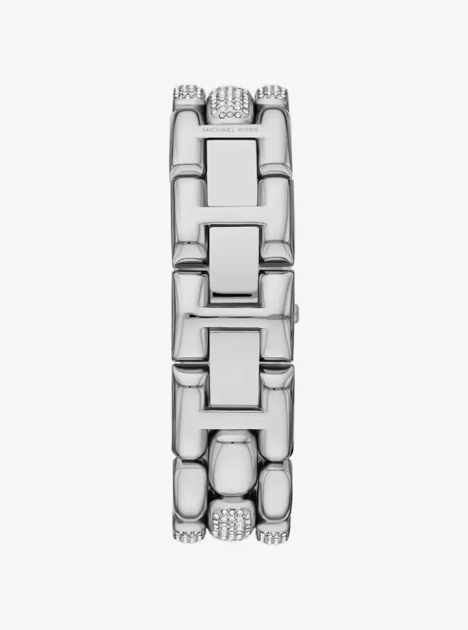 Mini Hally Pavé Silverfärgad Klocka Mini Hally Pavé Silverfärgad Klocka