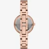 Mini Laney roséguldfärgad armbandsklocka