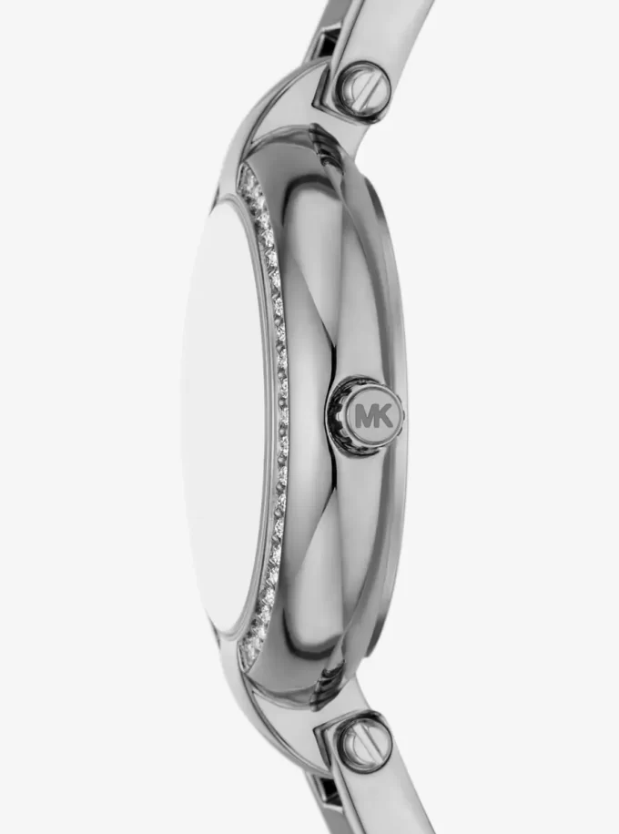 Mini Laney Silverfärgad Armbandsklocka