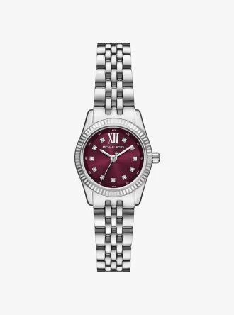 Mini Lexington Pavé Silverfärgad Klocka