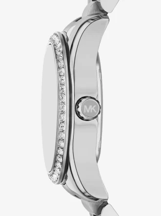 Mini Lexington Pavé Silverfärgad Klocka