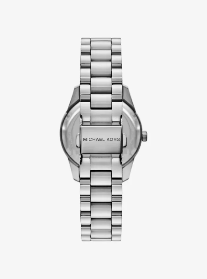 Mini Lexington Pavé Silverfärgad Klocka