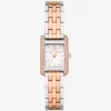 Mini Monroe Pavé Tri-Tone Watch