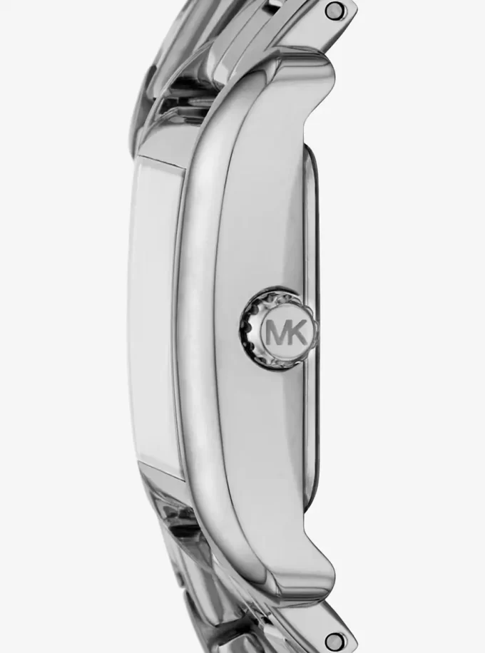 Mini Monroe Silverfärgad Dubbel Wrap-klocka