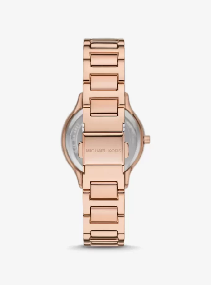 Mini Sage Pavé Roséguldfärgad Klocka
