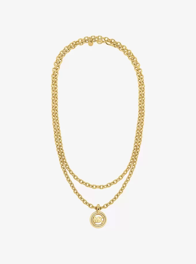 MK Pop Charm-halsband med kedjelänk
