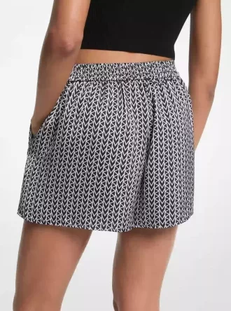 MK2000 Logotyp Satin Shorts