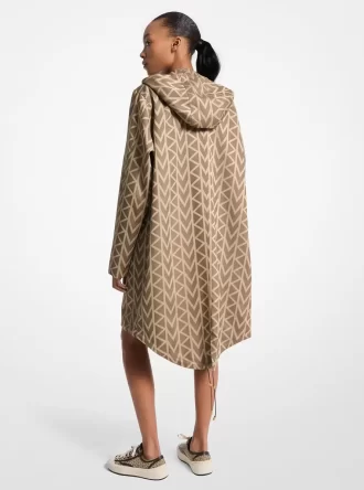 MK2000 Parkas i överdimensionerad jacquard med logotyp