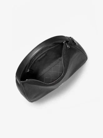 Nayla Medium Pebbled Läder Hobo Axelväska