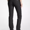 Nitade stretchiga cigarettjeans i denim