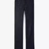 Nitade stretchiga cigarettjeans i denim