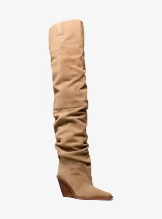 noemie mocka over the knee boot 1 330x444 - Noemie Mocka Over-the-Knee Boot